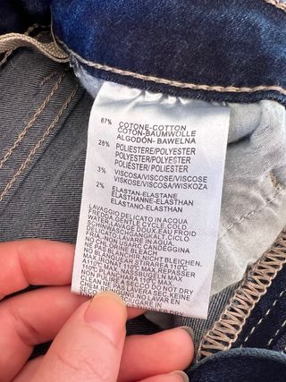 Jeans Monday taglia S con applicazioni