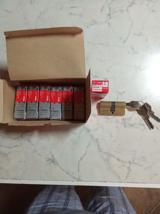 7 Bombines CISA 30+30 con llaves
