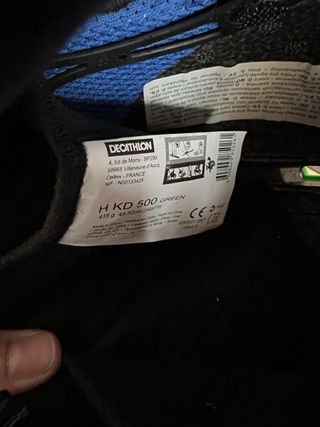 Casco de esquí infantil Wedze verde