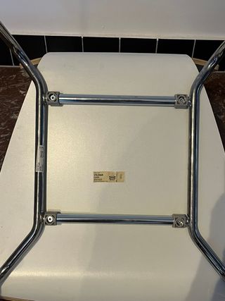 Silla Ikea Vilmar Madera y Metal