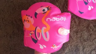 Manguitos natación Nabaiji flamencos