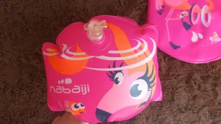 Manguitos natación Nabaiji flamencos