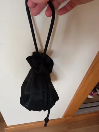 Bolso fiesta saco negro