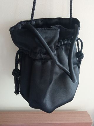 Bolso fiesta saco negro