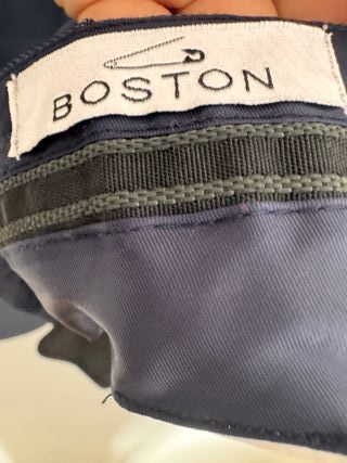 Traje Boston Azul con Corbata