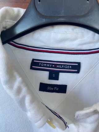 Tommy Hilfiger camicia bianca uomo