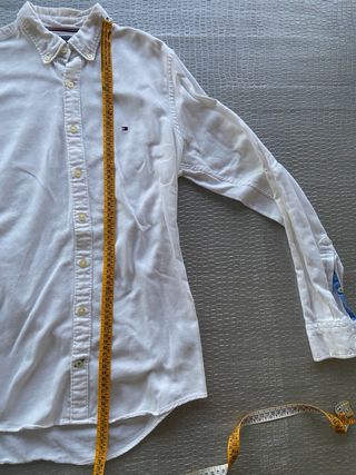 Tommy Hilfiger camicia bianca uomo