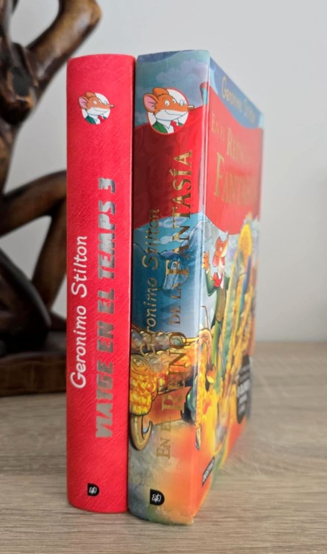 Libros Geronimo Stilton (Catalán y Castellano)