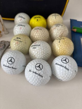 Bolsa Golf con 12 Bolas, Picas y Marcador