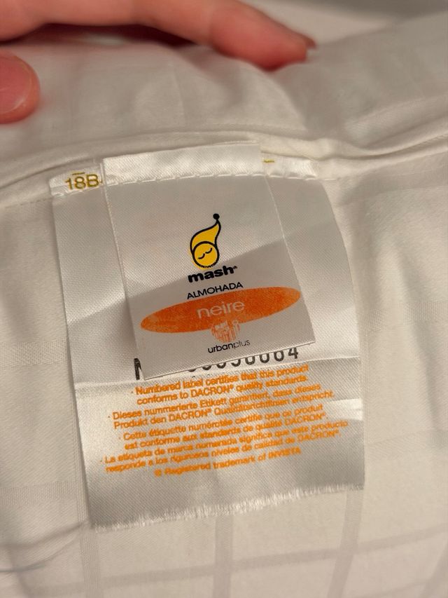 Almohada Fibra Mash