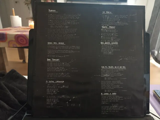 Primer disc del grup Bars en vinil