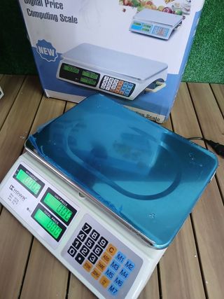 Báscula electrónica precio LCD