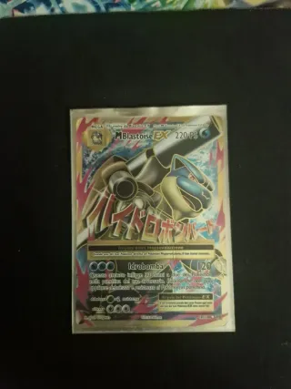 Mega Blastoise EX 102/108 Carta Pokémon
