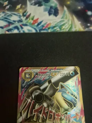 Mega Blastoise EX 102/108 Carta Pokémon