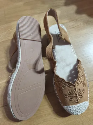 Sandalias/Alpargatas Camel Talla 37