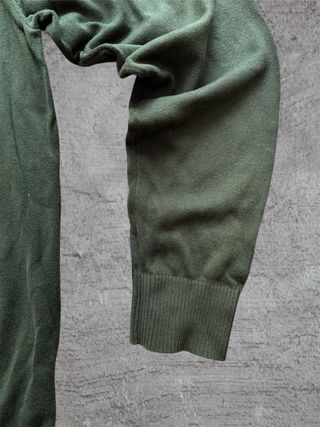 Tommy Hilfiger - Maglione Verde a V - Taglia L