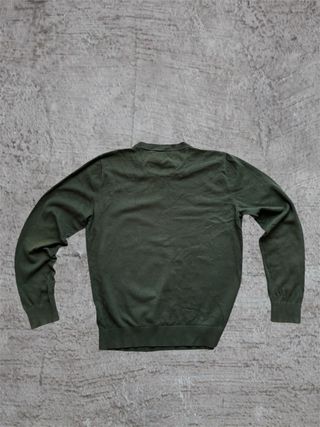 Tommy Hilfiger - Maglione Verde a V - Taglia L