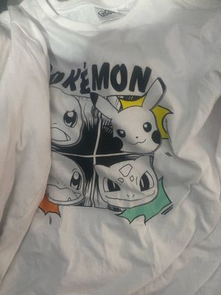 Lote Camisetas Manga Larga Pokémon