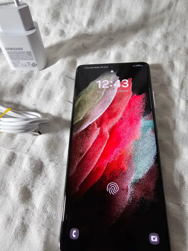 Samsung Galaxy S21 Ultra, 12 GB de RAM e 128 GB