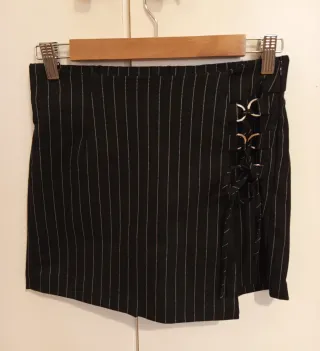 Falda pantalón rayas t.s