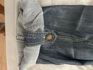 Vaqueros de pinzas azules