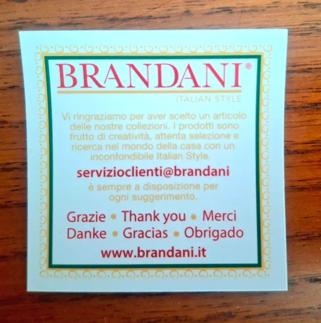 Coltello Brandani Natale Tempo di Festa