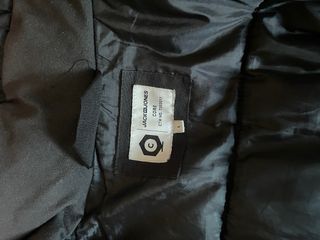 Abrigo Jack & Jones Talla L Negro