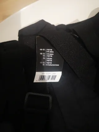 Pantalón esquí tirantes 4-6 años sin usar