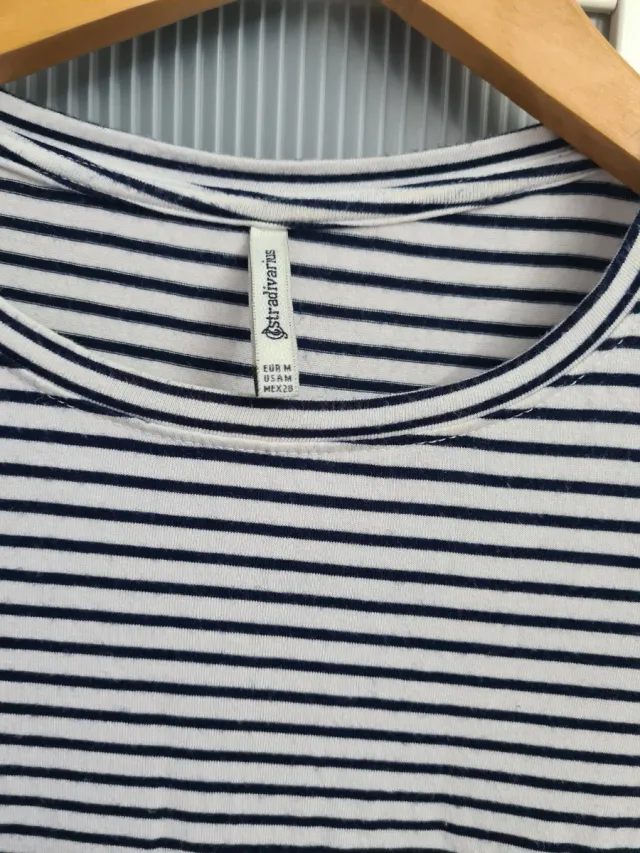 Camiseta listrada Stradivarius