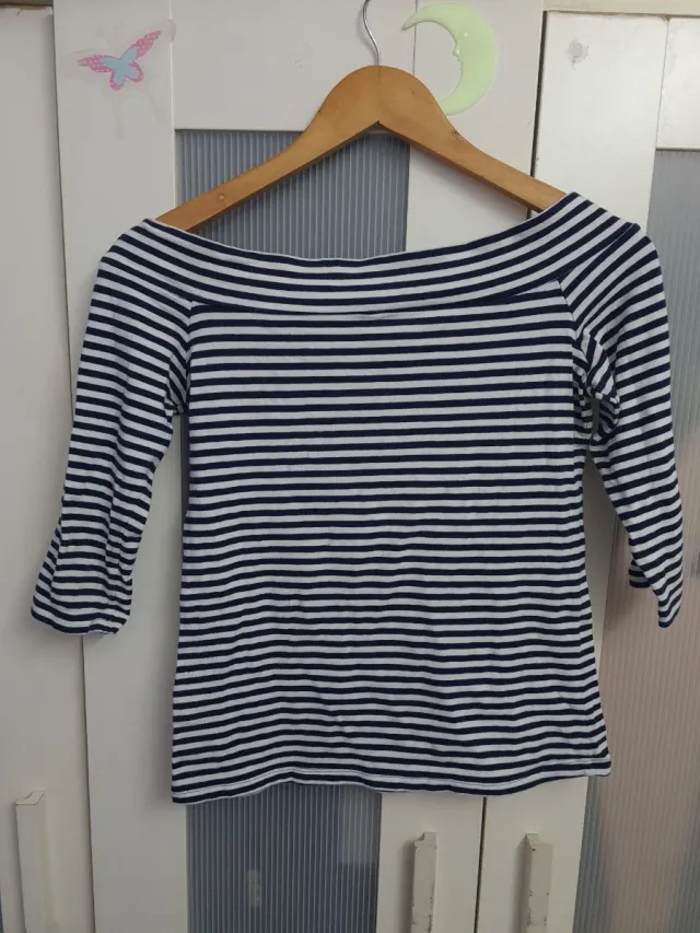 Camiseta listrada Stradivarius