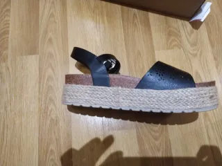 Sandalias Senda Negras Talla 39