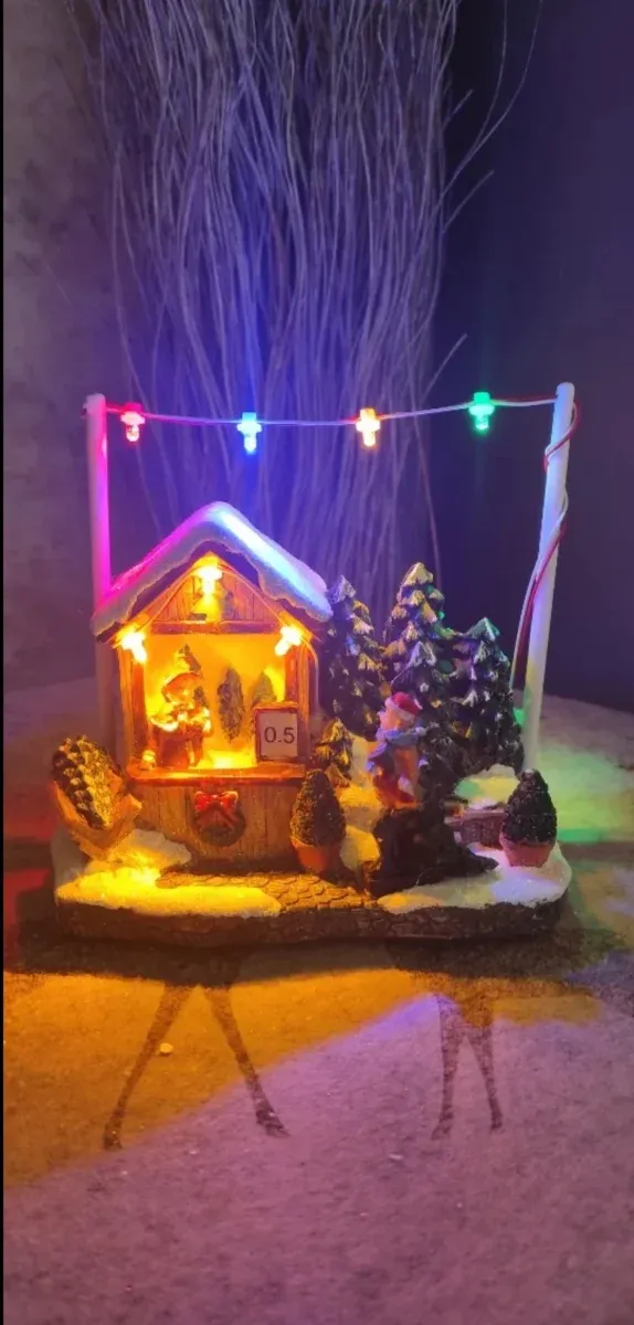 Cena Natalina com Figuras