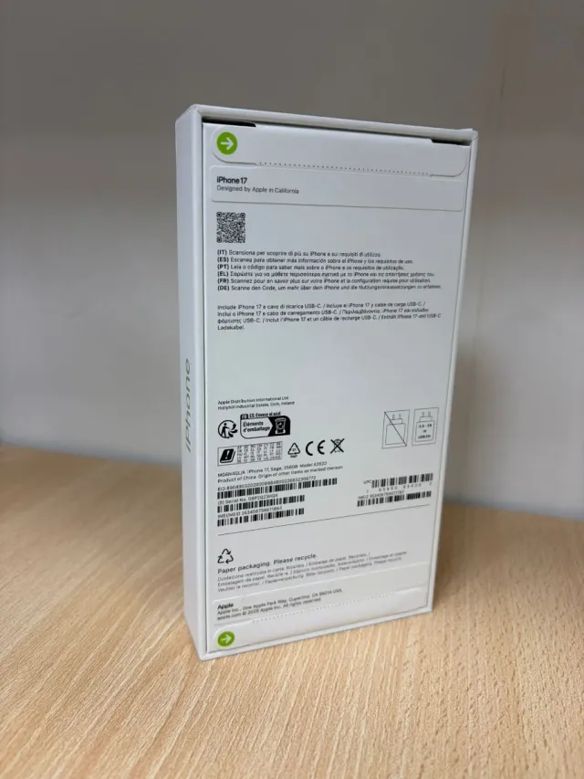 iPhone 17 256GB Verde Nuovo