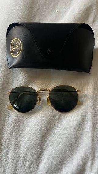 Ray-Ban Round Metal Vintage Dorado
