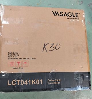 Set di 2 tavoli da centro rotondi