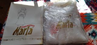 Conjunto de comunión blanco