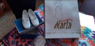 Conjunto de comunión blanco