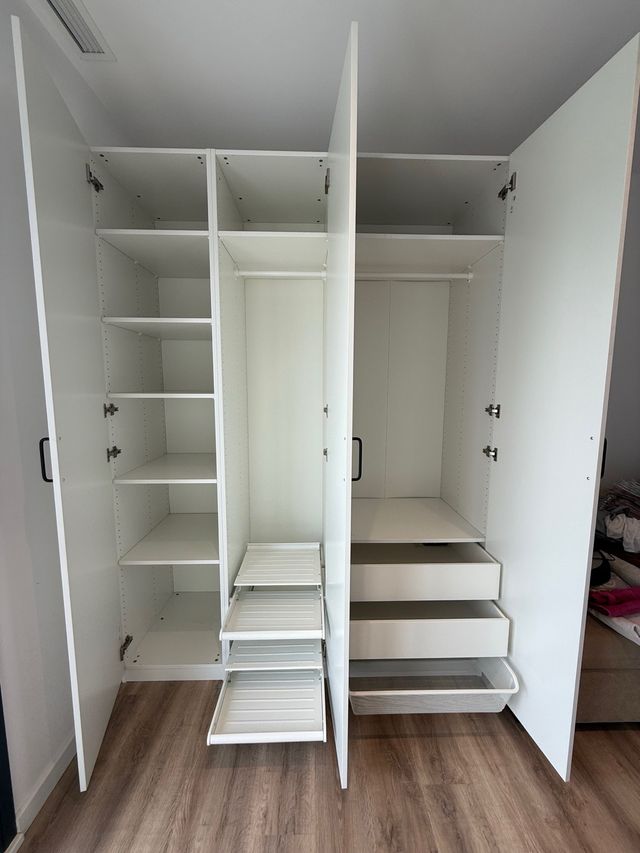 Armario blanco modular