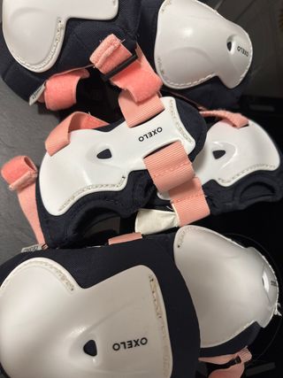 Set de protección OXELO rodilleras y coderas