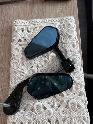 Espejos honda 650 Moto Negro