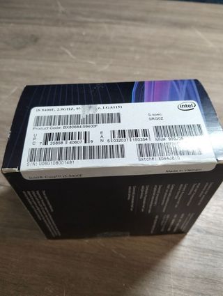 Procesador Intel Core i5-9400F 4.1Ghz LGA1151