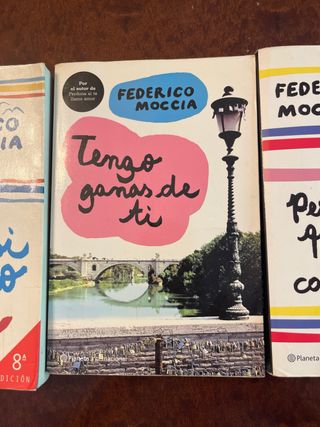 3 libros de Federico Moccia