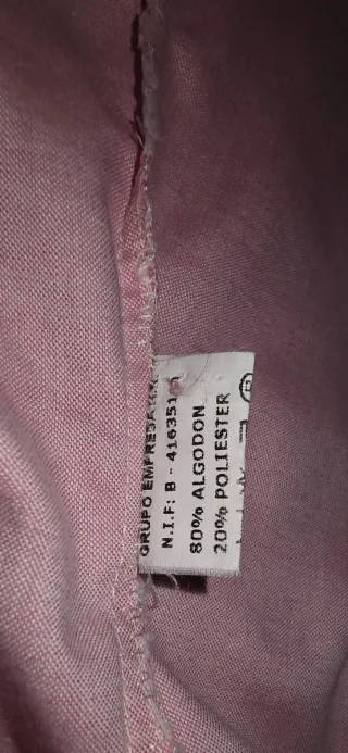 Camisa rosa Precchio T 38