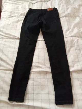 Pantalón vaquero mujer negro