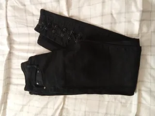 Pantalón vaquero mujer negro
