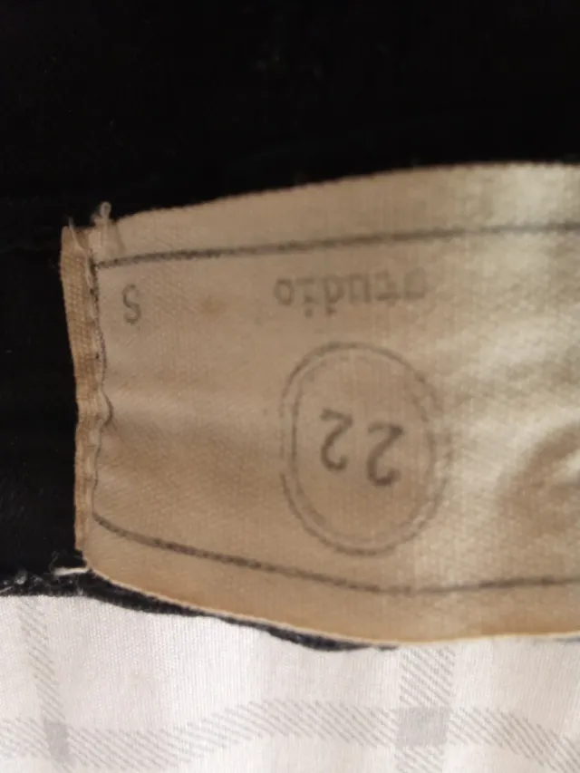 Pantalón vaquero mujer negro