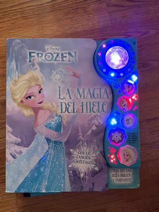 Libro Disney Frozen La Magia del Hielo con música