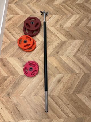 Lote Body Pump: Barra y discos