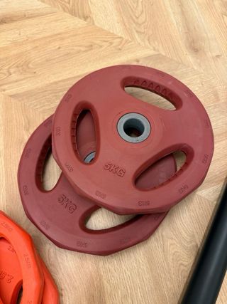 Lote Body Pump: Barra y discos