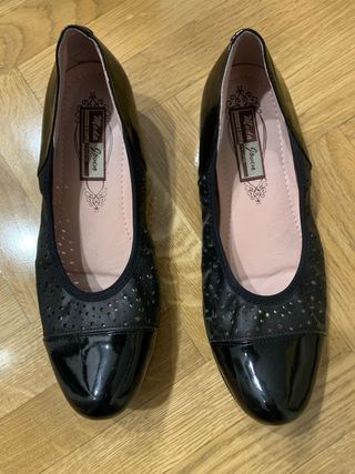 Zapatos Hispanitas granate talla 41